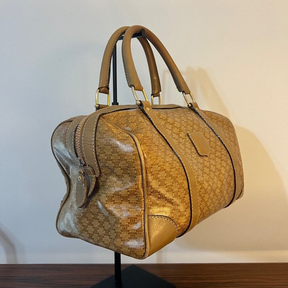 Celine Boston Bag - Macadam Print - Picture 2 of 14